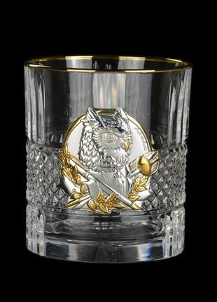 Сет хрустальных стаканов "лидер" (6 шт) накладки звери золото гранд презент gpbcr6gld6 фото