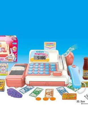 Касовий апарат 978 (24/2) калькулятор, сканер, продукти, кошик, у коробці