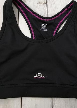 Новый спортивный топ h&m , размер 36 ( по бирке 165/88a ).