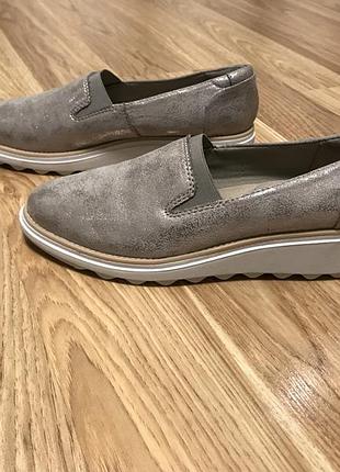 Туфли слипоны лоферы clarks sharon dollly