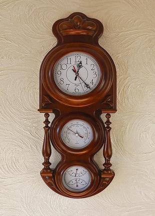 Настінні годинники абсолют барометр, вологомір, термометр гранд презент 14/700 х 290 х 130