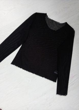 Прозрачная блуза