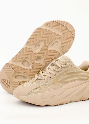 Adidas yeezy boost 700 full beige3 фото