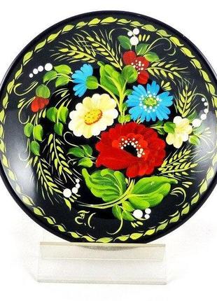 Тарелка цветочная радуга м-6 гранд презент д1501 фото