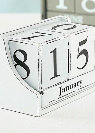 Настільний вічний календар мдф 17x11x9см гранд презент 8417700