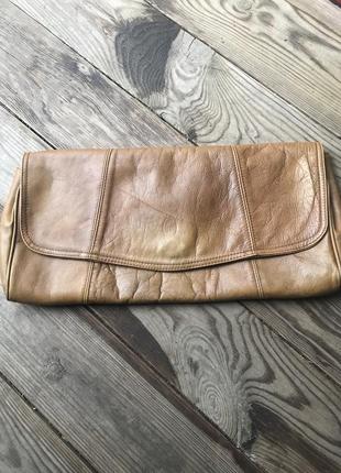 Шкіряний клатч