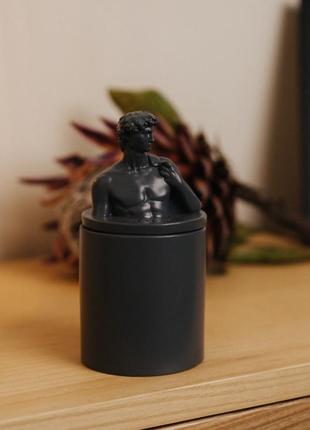 Аромасвічка david agarwood grafite 100% wood wax 165g 35h гранд презент nac 1004gf