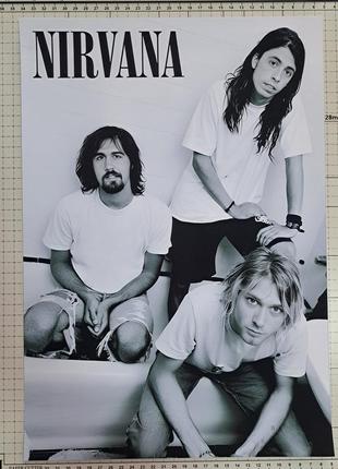 Постер nirvana нирвана а31 фото