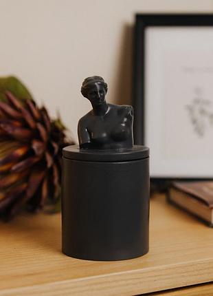 Аромасвічка venus cherry blossom grafite 100% wood wax 165g 35h гранд презент nac 1014gf