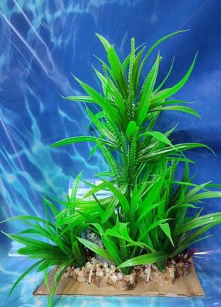 Декорация для аквариума trixie растения на подставке 28 см*17см2 фото