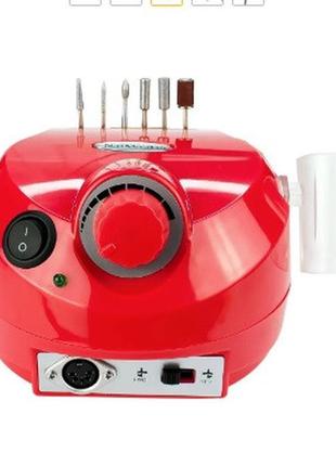 Фрезер для маникюра и педикюра nail master zs 601 65 w маникюрная машинка 45000 об, аппарат для маникюра ori +4 фото