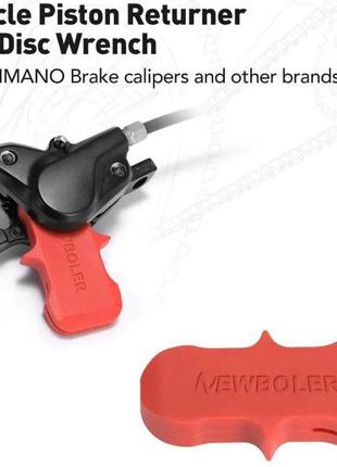 Вело набор для прокачки гидравлических тормозов (for shimano disc brake) newboler std 2023 tool8 фото