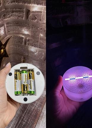 3d лампа карикатура месси, подарок для любителей мемов и футбола, ночник, 7 цветов, 4...