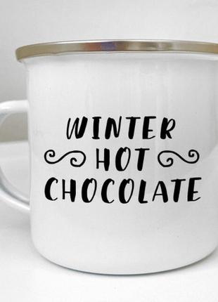 Кружка металлическая camper winter hot chocolate 250 мл (krm_23s085)