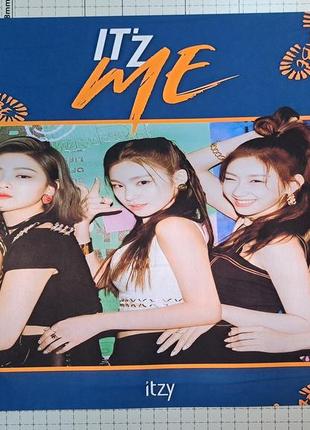 Постер а3 itzy итзи