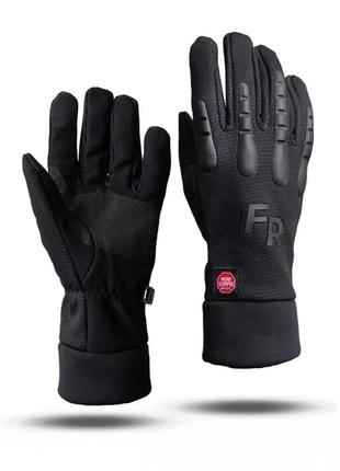 Гірськолижні рукавички (softshell) freever uf 606 черные