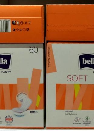 Прокладки гигиенические bella panty soft без запаха, 60 шт.2 фото