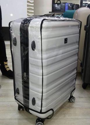 Прозрачный чехол для чемодана coverbag3 фото