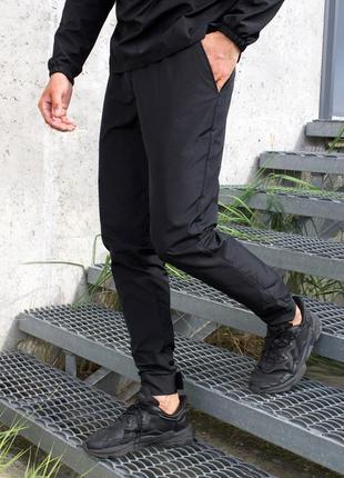 Рефлективный костюм штаны и пиджак н5121 полиэстер черный на липучке7 фото