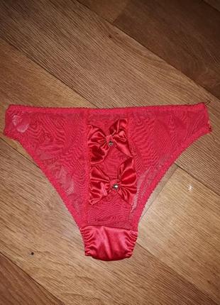 Сексуальные трусики с бантиками avant-primiere!  размер s.