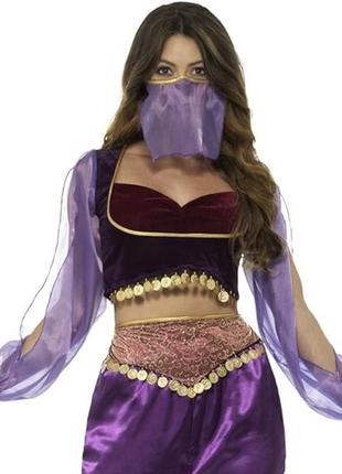 Шахерезада жасмин топ восточный карнавальный арабская принцесса