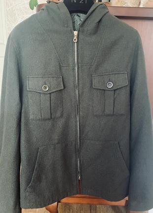 Шерстяная рубашка stefanel