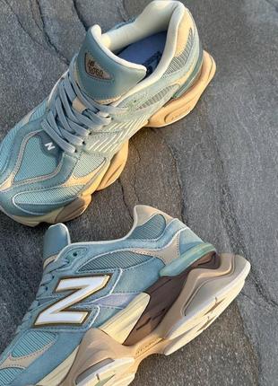 Женские new balance 9060 blue haze