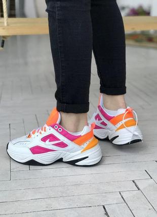 Круті кросівки nike m2k tekno в білому кольорі (36-40)7 фото