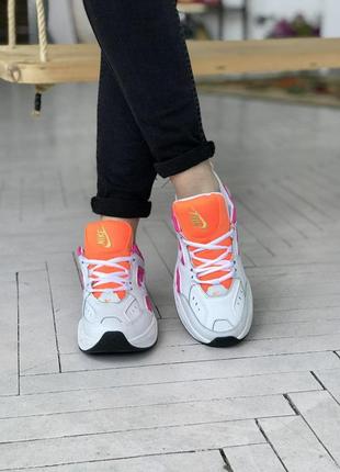 Круті кросівки nike m2k tekno в білому кольорі (36-40)10 фото