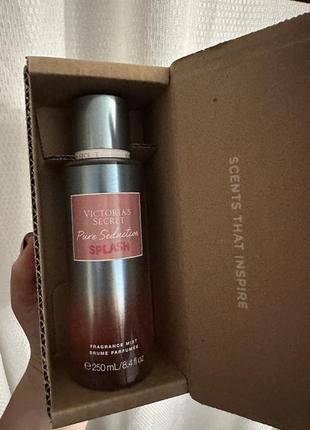 Парфюмированный спрей pure seduction splash victoria's secret