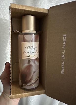 Парфюмированный спрей bare vanilla cashmere victoria's secret