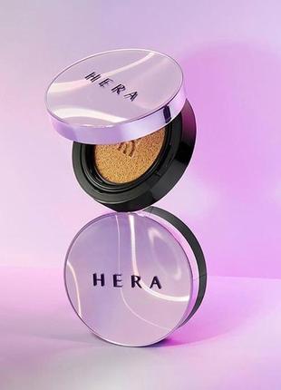 Hera uv mist cushion cover&nbsp;+ refill&nbsp;spf50+/pa++ увлажняющий кушон с запаской