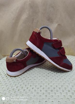 Кожаные кроссовки clarks air