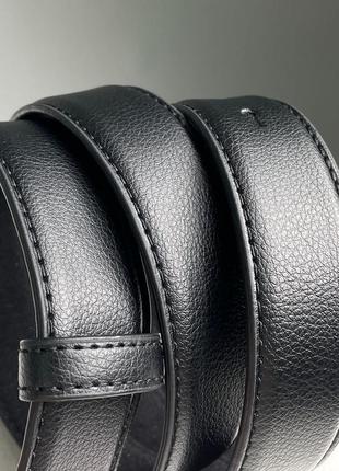 Женский кожаный ремень премиум качества в брендовом стиле2 фото