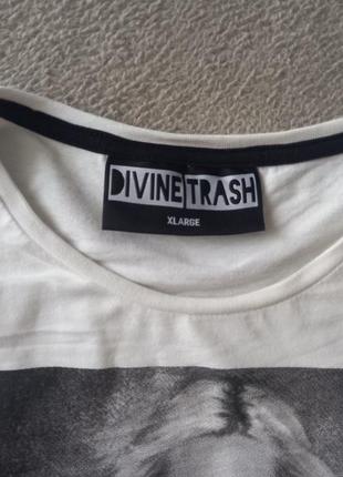 Брендовая футболка divine trash4 фото