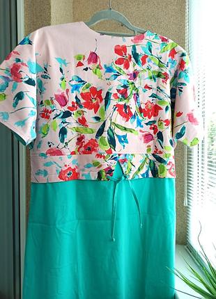 Красиве літнє плаття вільного силуету 4