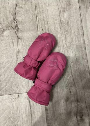 Теплі термо рукавиці для дівчинки house р. 7-9 років