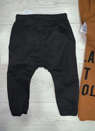 1 - 2 года 92 см h&m брюки чиносы джоггеры из хлопковой ткани  котоновые9 фото