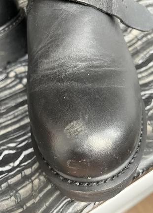 Кожаные мотоботы сапоги ботинки xelement9 фото