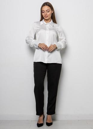 Разные цвета! элегантная молочная шелковая блузка рубашка из шелка армани с длинными...