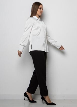 Разные цвета! элегантная молочная шелковая блузка рубашка из шелка армани с длинными...