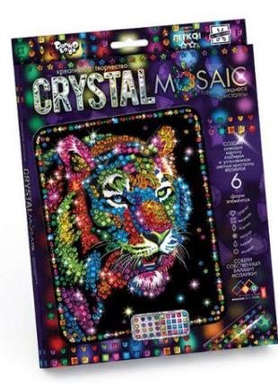 Набір для креативної творчості "crystal mosaic", "тигр"