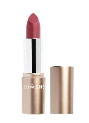 Помада для губ lumene luminous moisture matte lipstick 105 - wild rose