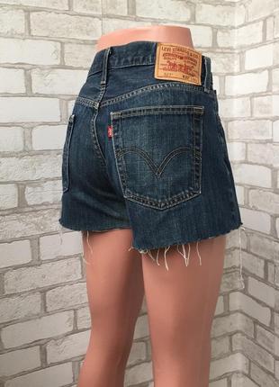 Джинсовые шорты levi’s оригинал4 фото