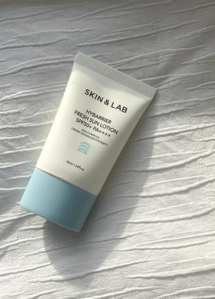 Skin&amp;lab hybarrier fresh sun lotion spf 50+ pa++++