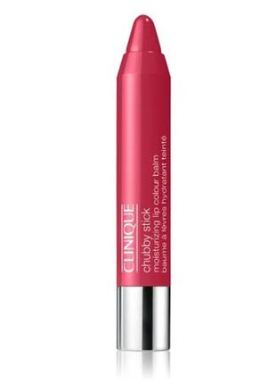 Помада-блеск для губ clinique chubby stick moisturizing lip colour balm 13 - mighty mimosa1 фото