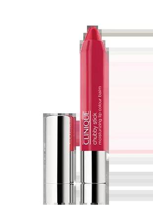 Помада-блеск для губ clinique chubby stick moisturizing lip colour balm 13 - mighty mimosa3 фото