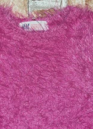 Кофта свитер девочке нарядная травка 5 - 6 лет  h&m3 фото
