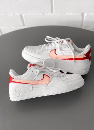 Кеды nike air Wmns white/red, кроссовки, кросовки  кросівки, кеди