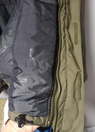 Функциональная брендовая куртка 3 в 1 jack wolfskin4 фото